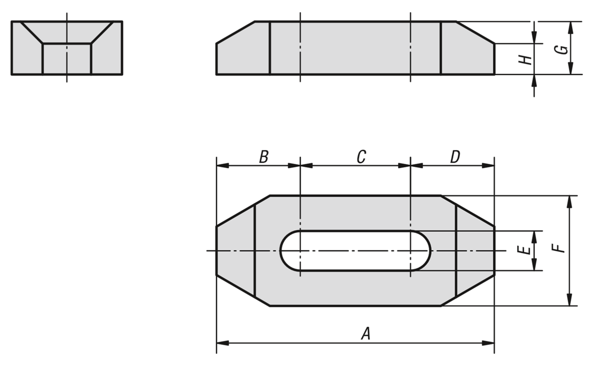 Staffa di bloccaggio