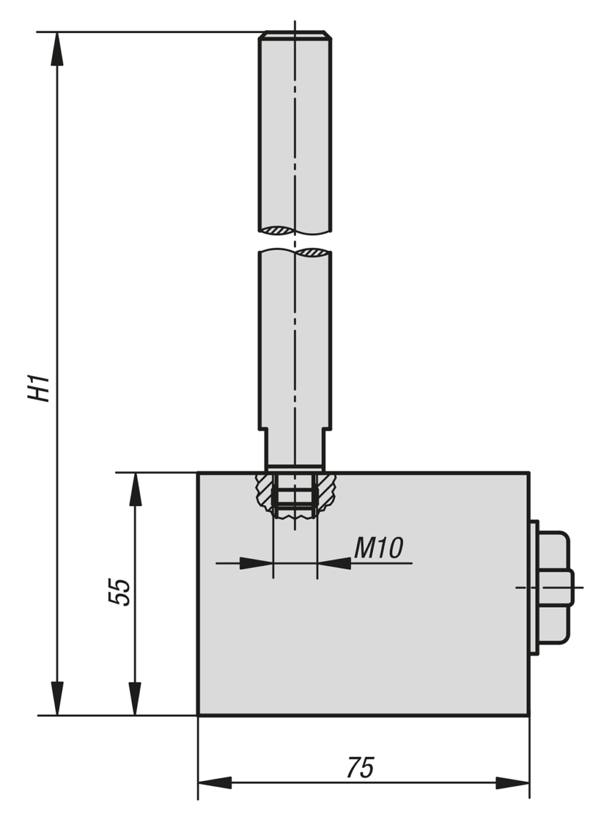 Stativo magnetico