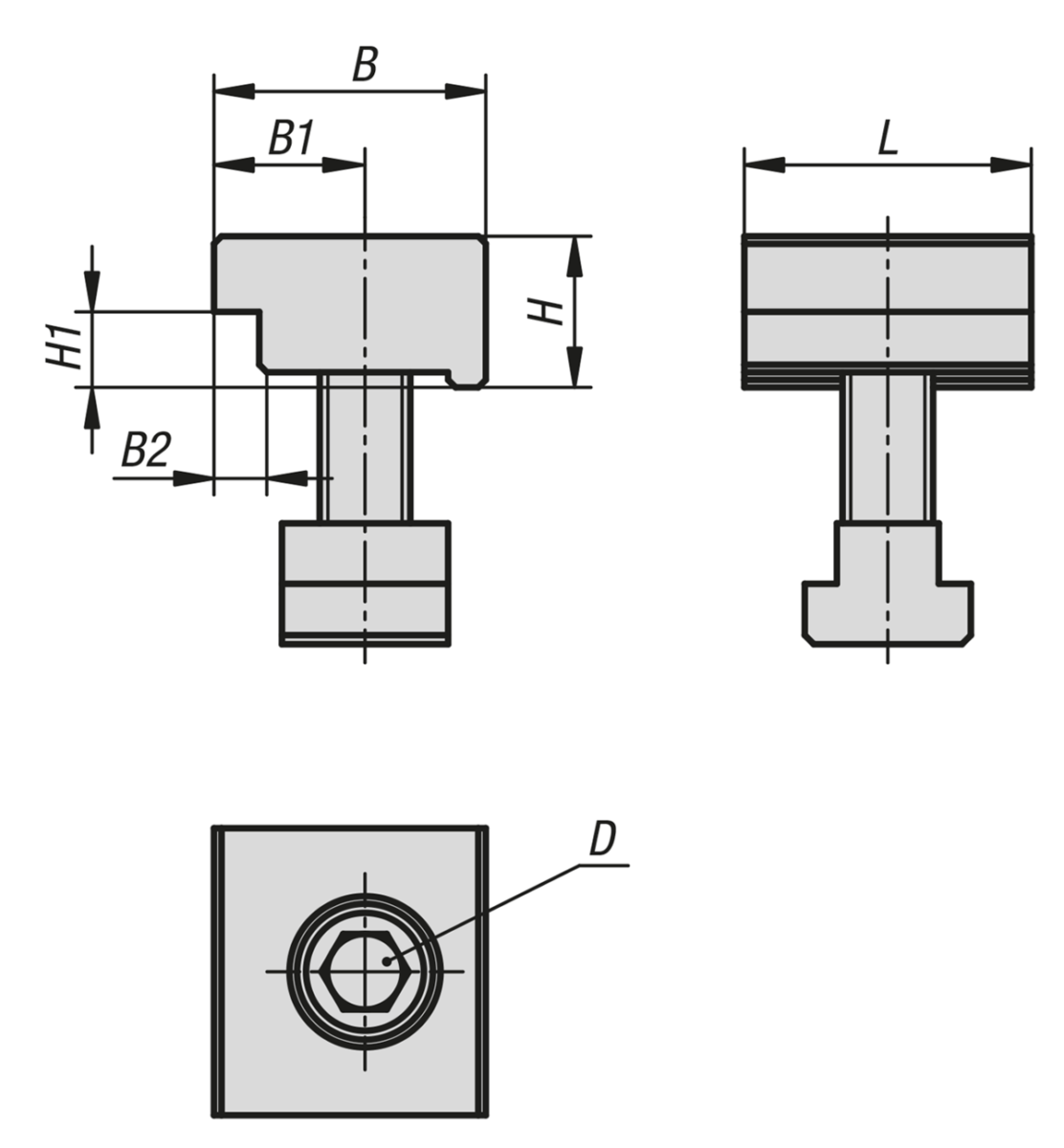 Kit di staffe di serraggio per sistema di bloccaggio multiplo